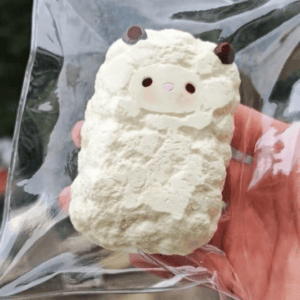 Silicone cake squishy toy - smooth stress relief toy for kids
