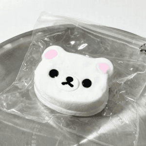 Silicone cake squishy toy - smooth stress relief toy for kids